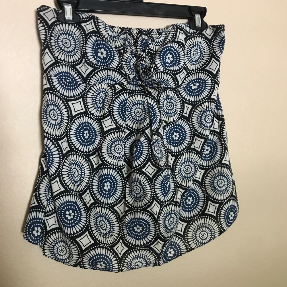 Michael Kors strapless shirt